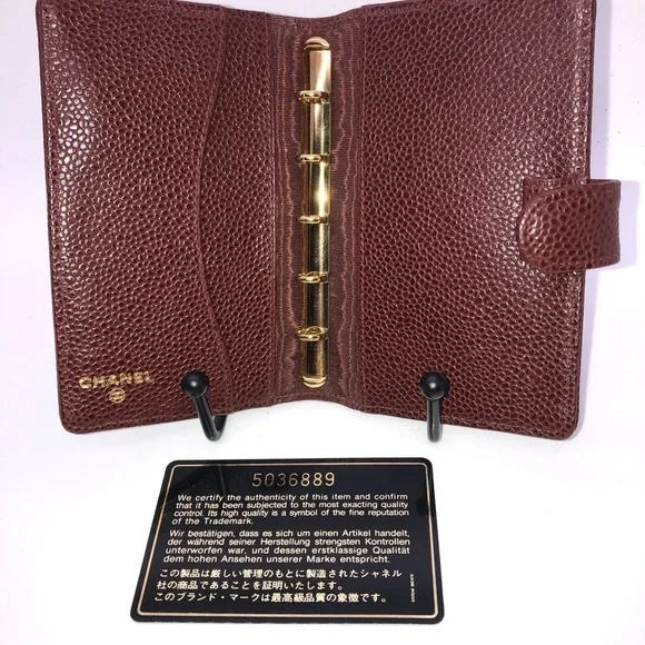 Chanel Caviar PM Agenda with Authentication - Picture 4 of 8